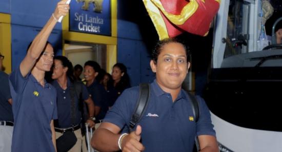 Sri Lanka Women’s Team Departs for 2026 T20 WC